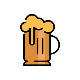 Glas Bier  Symbol