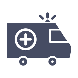 Krankenwagen  Symbol