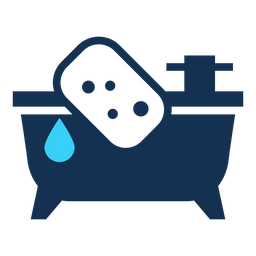 Bath cleaning  Icon