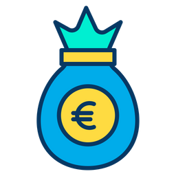 Euro Bag  Icon