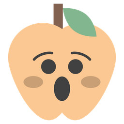 Astonished Apple  Icon