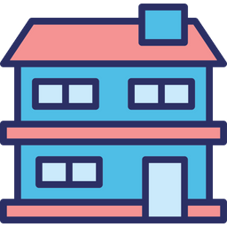 Double story house  Icon