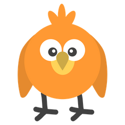 Bird Smiley  Icon