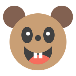 Cara de oso  Icono