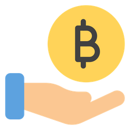 Bitcoin Donation  Icon