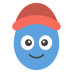 Cap Egg Smiley  Icon