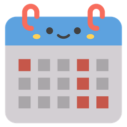 Calendario emoji  Icono