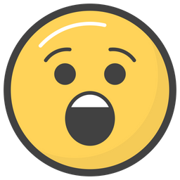 Astonished Emoji  Icon