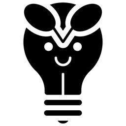 Smiley ampoule  Icône