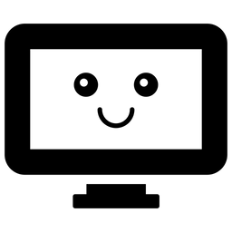 Computer-Bildschirm  Symbol