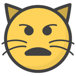 Confused Cat  Icon