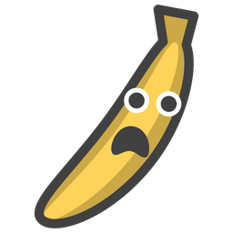 Banana Triste  Ícone