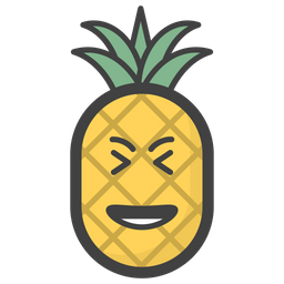 Emoji de abacaxi  Ícone