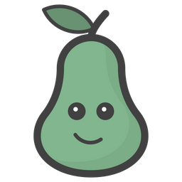 Attitude Pear Face  Icon