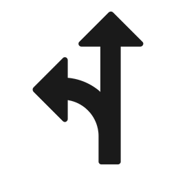 Crossroad arrow  Icon