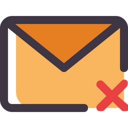 Delete email  Icon