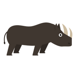 Rhinocéros  Icône