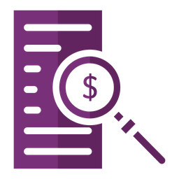 Magnifier Paper  Icon