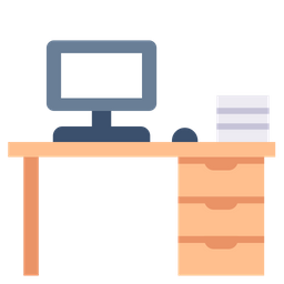 Mesa de trabalho  Ícone