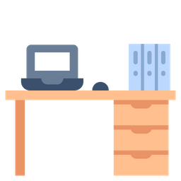 Mesa de trabalho  Ícone