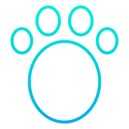 Animal footprint  Icon