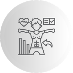 Abs Core Workout Six Pack Icon
