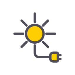 Solar Energy  Icon