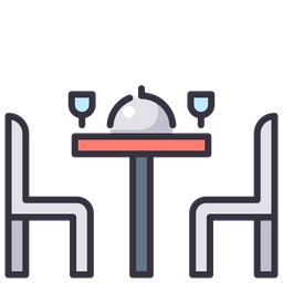 Dinner table  Icon