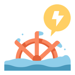 Hydroelectric energy  Icon