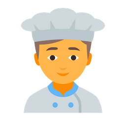 Chef male  Icon