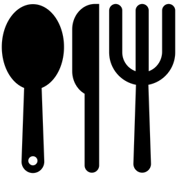 Einwegbesteck  Symbol