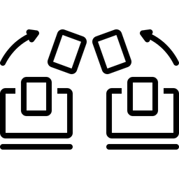 Dateiaustausch  Symbol