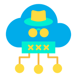 Cloud hacker  Icon