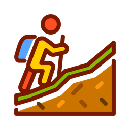 Hiking  Icon