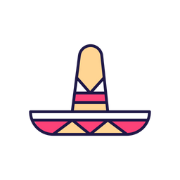 Mexican Hat  Icon