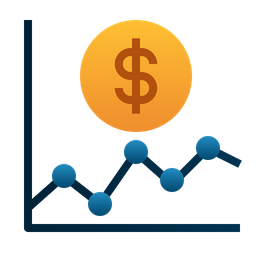 Estadísticas financieras  Icono