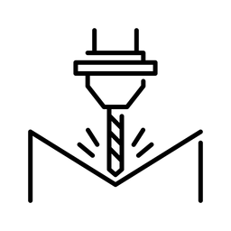 3D-Fräsen  Symbol