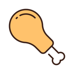 Chicken leg  Icon