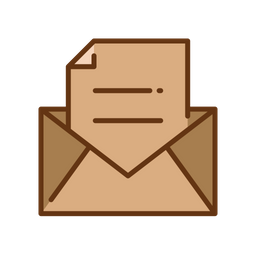 Envelope and letter  Icon