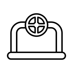 Ölleitung  Symbol