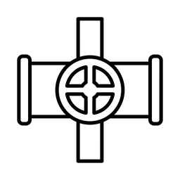 Querölleitung  Symbol