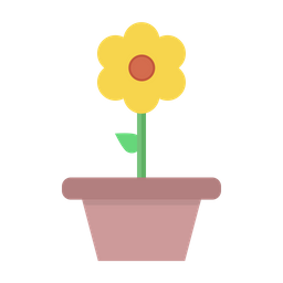 Blumentopf  Symbol