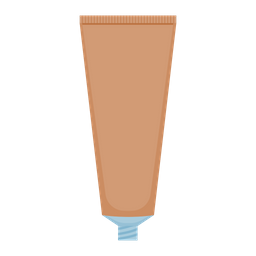 Creme in der Tube  Symbol