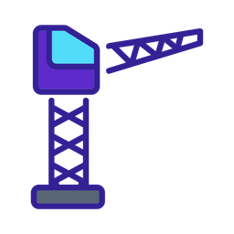 Construction crane  Icon