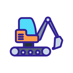 Excavator  Icon