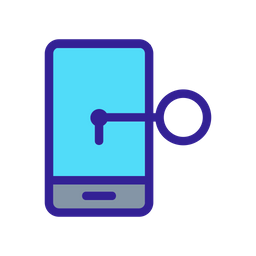 Secure smartphone  Icon