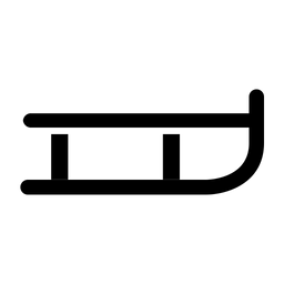 Schlitten  Symbol