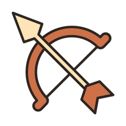 Arco y flecha  Icono