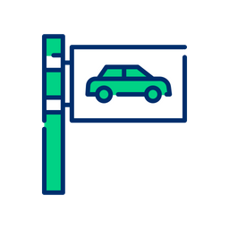 Autovermietung  Symbol