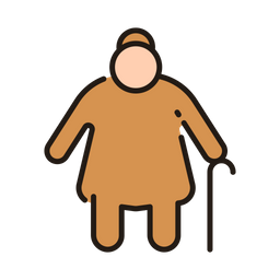 Grandmother sign  Icon